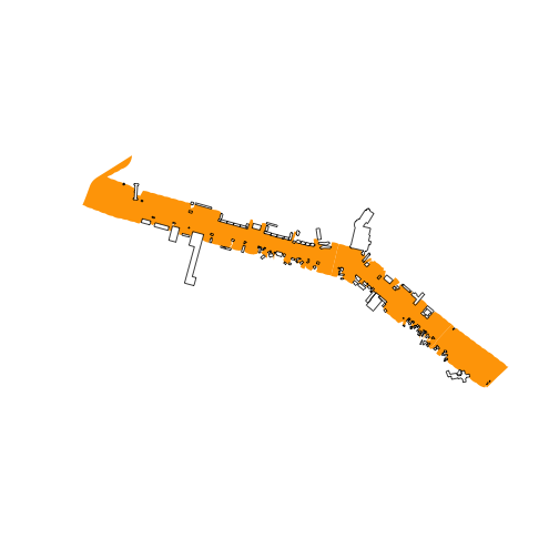 Riverspace delineation
